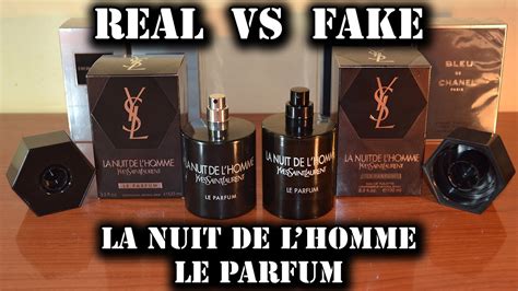 ysl la nuit de l'homme real vs fake|Scent of a Night: In.